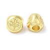 Eco-Friendly Rack Plating Brass European Beads KK-F854-01G-03-1