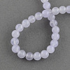 Natural Jade Bead Strands G-R165-8mm-16-2