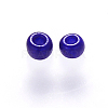12/0 Baking Paint Glass Round Seed Beads SEED-S036-01A-07-2