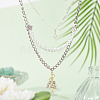 18Pcs 3 Styles Alloy with Rhinestone Pendants RB-DC0001-04-4
