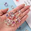 Transparent Acrylic Beads TACR-S154-04A-5
