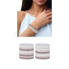 Polymer Clay Heishi Surfer Stretch Bracelets Set BJEW-SW00127-8