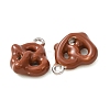 Afternoon Tea Alloy Enamel Pendants AL-CBA3252-03P-B-2