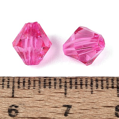 Transparent Acrylic Beads TACR-S146-8mm-04-1
