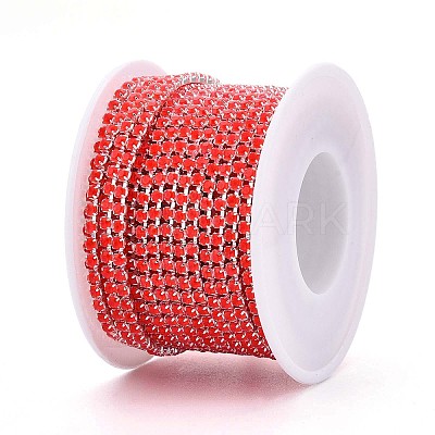 Iron Rhinestone Cup Chains CH-T006-01A-06-1