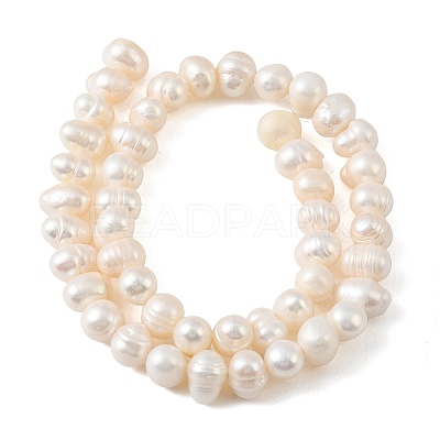 Natural Cultured Freshwater Pearl Beads Strands PEAR-L034-16A-1