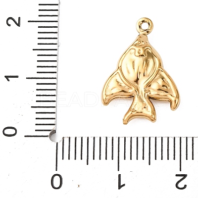 304 Stainless Steel Pendants STAS-D129-17H-G-1