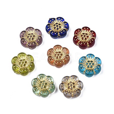 Plating Acrylic Beads X-PACR-N008-013-1