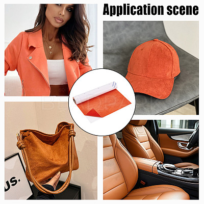 Self-adhesive Suede Fabric DIY-WH0899-52C-1