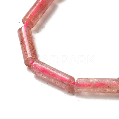 Natural Strawberry Quartz  Beads Strands G-D464-43-1