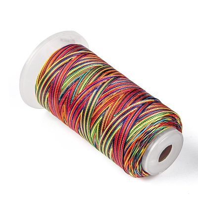 Segment Dyed Round Polyester Sewing Thread OCOR-Z001-A-16-1