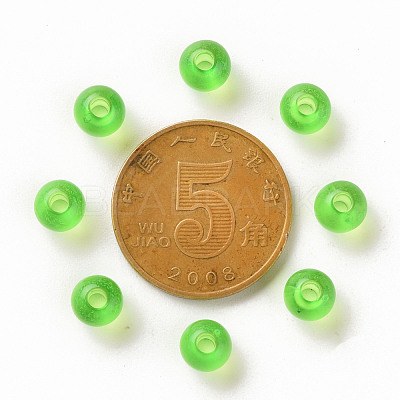 Transparent Acrylic Beads MACR-S370-A6mm-734-1