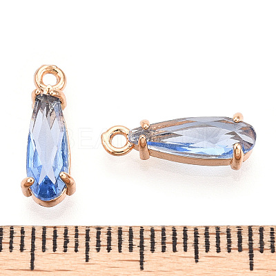 Faceted Glass Pendants X1-GLAA-T010-004D-1