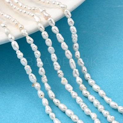 Natural Cultured Freshwater Pearl Beads Strands PEAR-I007-01J-01A-1