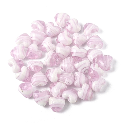 Handmade Lampwork Beads Strands LAMP-YW0002-02C-1
