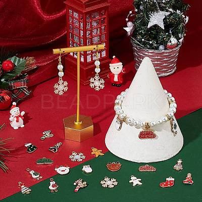 40Pcs 20 Style Alloy Enamel Pendants ENAM-SC0003-69-1