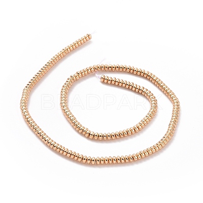Electroplate Non-magnetic Synthetic Hematite Beads Strands G-L485-04B-LG-1