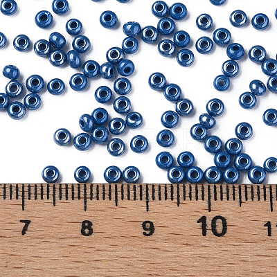 8/0 Czech Opaque Glass Seed Beads SEED-N004-003A-01-1