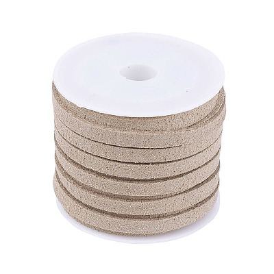 Faux Suede Cord X-LW-R003-4mm-1119-1
