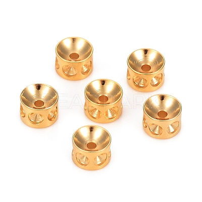 304 Stainless Steel Bead Rhinestone Settings STAS-I150-02C-G-1