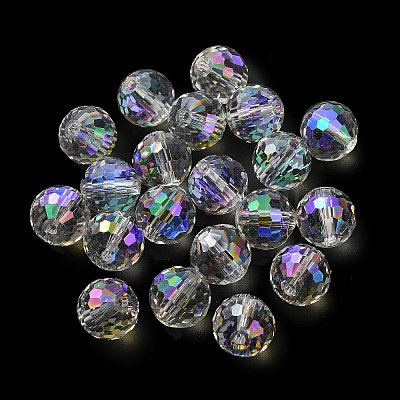 AB Color Plated Glass Beads EGLA-P059-02B-AB21-1