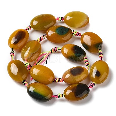 Natural Agate Beads Strands G-K334-02D-1