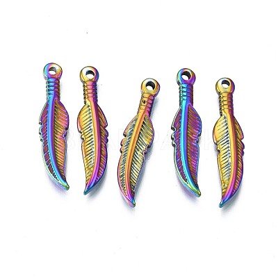 Ion Plating(IP) 304 Stainless Steel Pendants STAS-N098-024-1