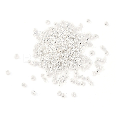 Brass Crimp Beads X-KK-N254-42A-S-1