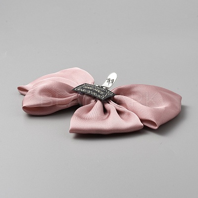 Polyester Bowknot Shoe Decorations FIND-WH0002-17B-1