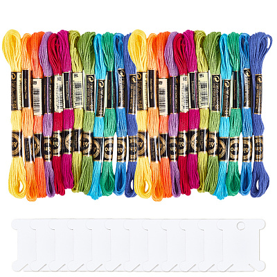 6-Ply Polyester Embroidery Floss OCOR-CY0002-03B-04-1