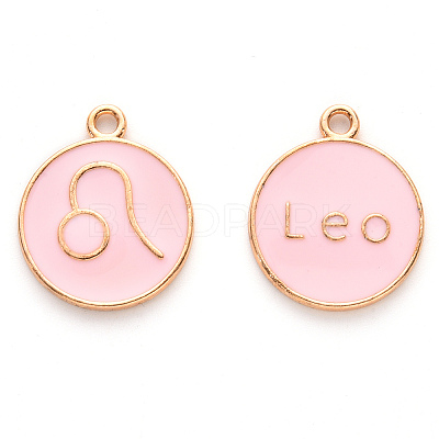 Alloy Enamel Pendants LS-X-ENAM-S124-01A-09G-1