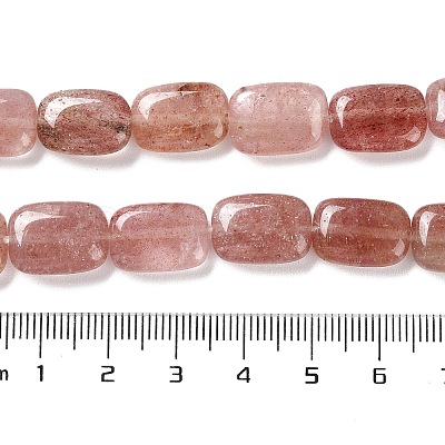 Natural Strawberry Quartz Beads Strands G-K357-D12-01-1