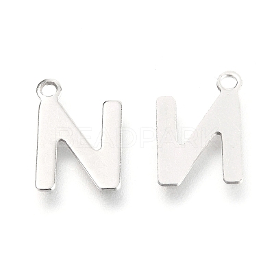 Non-Tarnish 201 Stainless Steel Charms X-STAS-C021-06P-N-1
