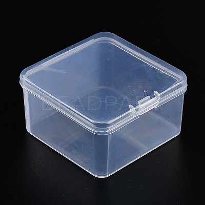 Plastic Bead Containers with Hinged Lid CON-Z007-02C-1