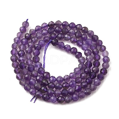 Natural Amethyst Beads Strands G-F460-50-A-1
