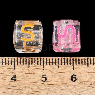 Acrylic European Beads MACR-I042-01S-1