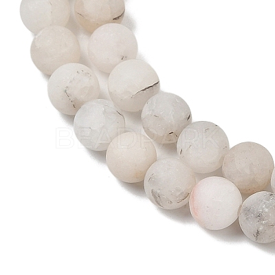 Natural Rutilated Quartz Beads Strands G-T106-326-1