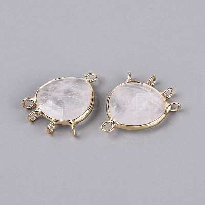 Natural Quartz Crystal Chandelier Component Links G-Q606-50G-1