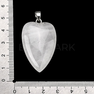 Natural Quartz Crystal Pendants G-F820-04P-16-1