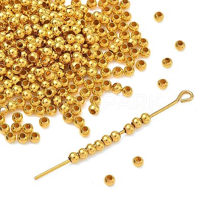 Brass Round Spacer Beads X-J0K2D012-1