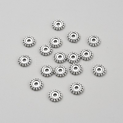 Zinc Alloy Spacer Beads PALLOY-WH0048-24AS-04-1