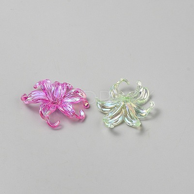 Acrylic Bead Caps OACR-TAC0013-16-1