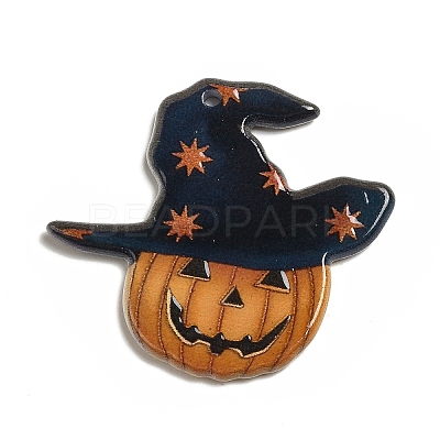 Halloween Printed Acrylic Pendants MACR-G059-03A-1