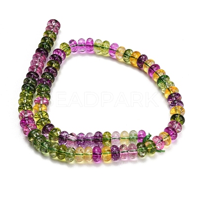 Dyed Imitation Gemstone Glass Beads Strands GL-Z001-03A-04-1