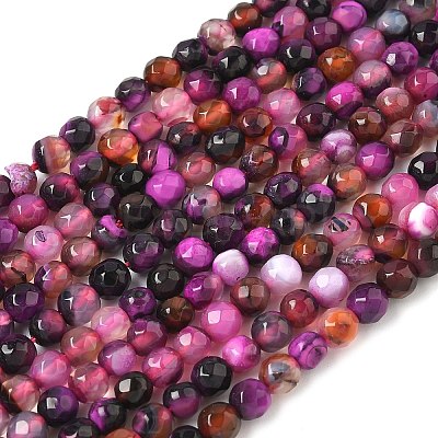 Natural Agate Beads Strands G-H302-A01-10-1