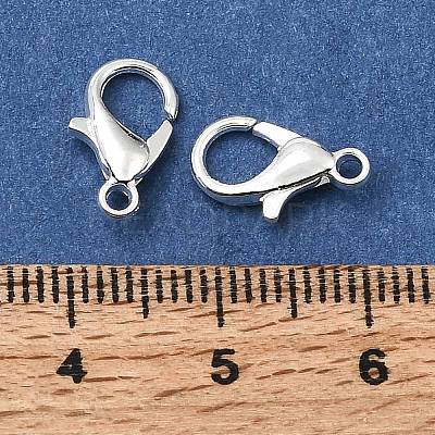 Brass Lobster Claw Clasps KK-CBA1A60-16S-1