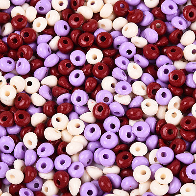 Opaque Acrylic Beads OACR-N150-05F-1