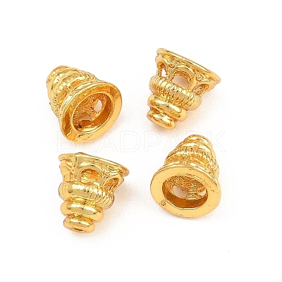 Brass Bead Cones KK-CBA57BD-01G-1