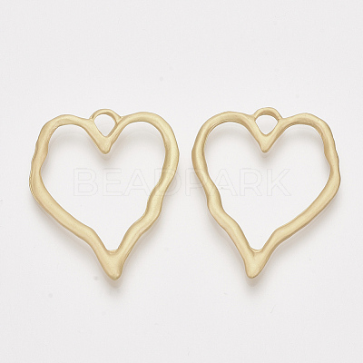 Alloy Open Back Bezel Pendants X-PALLOY-S121-93-1