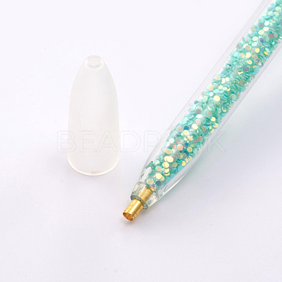 Pom Pom Ball Diamond Painting Point Drill Pen AJEW-WH0113-18B-1